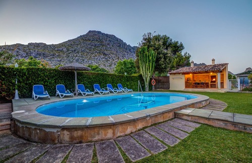 Puerto de Pollensa Villa | Villa Can Lluc(Private villa with big barbecue)