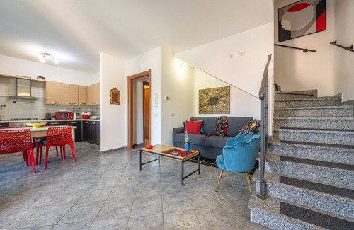 Sarroch Villa | Villa "Casa Annabella" with Mountain View, Private Terrace & 2 Balconies