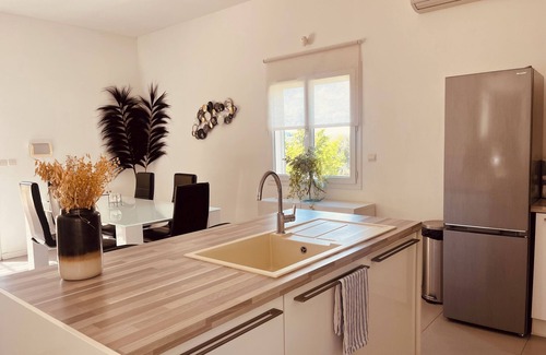 Bellegarde Villa | Villa Casa Vaunage/6pers/Pools/Wifi/Clim