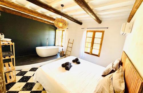 Quarante Villa | Villa Charme avec Piscine privée au coeur des Vignes
