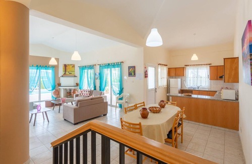 Latchi Villa | Villa Christia Maris Large Private Pool Walk to Beach Sea Views A C Wifi - 2187