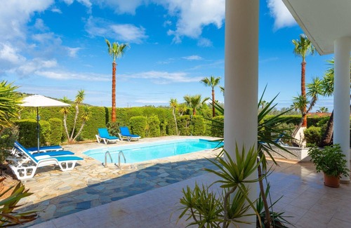 Latchi Villa | Villa Christia Maris Large Private Pool Walk to Beach Sea Views A C Wifi - 2187
