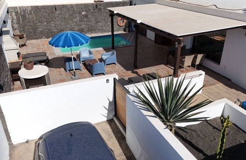 Playa Blanca Villa | Villa Citrus, heated private pool, air conditioner