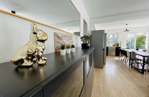 Cholet Villa | Villa City Garden - 15 pers Group-Garden & BBQ