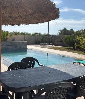 Bougriba Villa | Villa Clémentine piscine privée - 6 pers