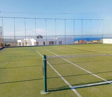 Kallithea Villa | Villa Cleopatra with Private Pool,tennis and soccer field