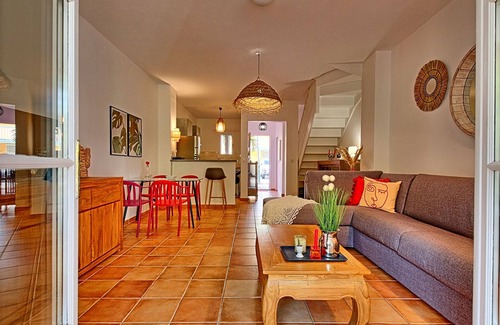 French West Indies House | Villa Coquelicot with Garden and Spacious Terrace, Close to Orient Bay Beach and Amenities