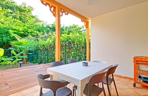 French West Indies House | Villa Coquelicot with Garden and Spacious Terrace, Close to Orient Bay Beach and Amenities