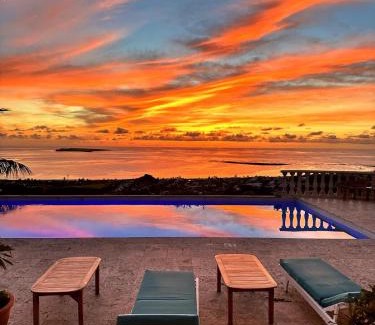 Orient Bay Villa | Villa Coralia - panoramic ocean view