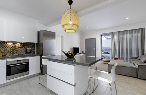 Vlicha Villa | Villa Crystal with Private Pool & Sea Views in Lindos (Vlicha beach)