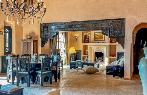 Marrakech Villa | Villa "Dar Mathi" with breathtaking view of the Golf Amelkis golf course