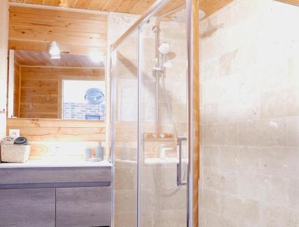 Dragey-Ronthon Apartment | Villa de la Plage, la baie du Mont-Saint-Michel, sauna