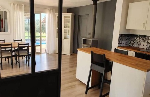 Tavernes Villa | Villa de plain pied avec terrasse, BBQ et piscine