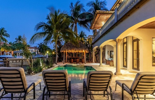 Nurmi Isles House | Villa Deja Blue Ft Lauderdale, Waterfront Luxury home walk to beach Ocean access