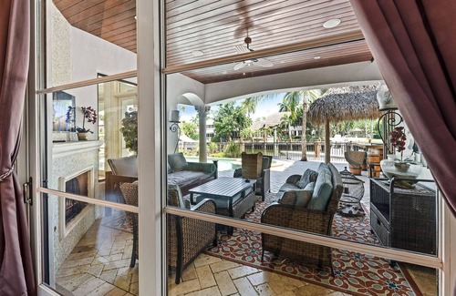 Nurmi Isles House | Villa Deja Blue Ft Lauderdale, Waterfront Luxury home walk to beach Ocean access