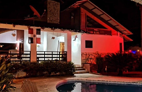 Manabao Villa | Villa Del Cielo, Pool and River.