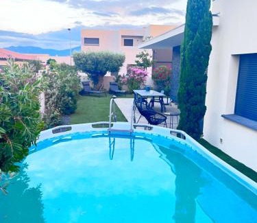 Villeneuve-de-la-Raho Villa | Villa Dolce Vida proche golf, lac, plage et Collioure