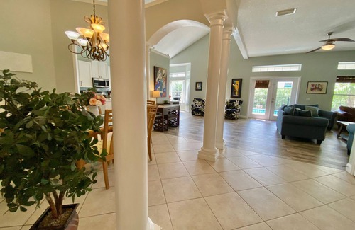 Butler Beach House | Villa Elena - Elegant Spacious House by the Beach with Large Pool & Heated Spa!