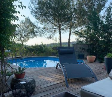 Les Matelles Villa | Villa en bordure de colline*piscine*clim*netflix