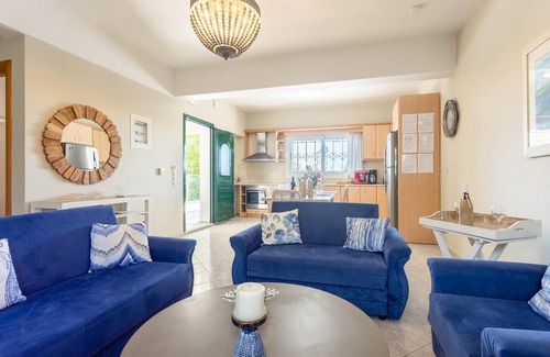 Mousata Villa | Villa Erasmia Large Private Pool Walk to Beach Sea Views A C Wifi - 2646