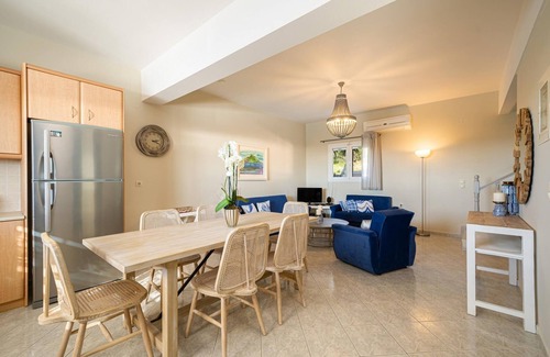 Mousata Villa | Villa Erasmia Large Private Pool Walk to Beach Sea Views A C Wifi - 2646