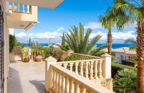 Latchi Villa | Villa Evelina Large Private Pool Walk to Beach Sea Views A C Wifi Eco-friendly - 3019