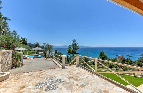 Erikousa Island Villa | Villa Feax Ocean View