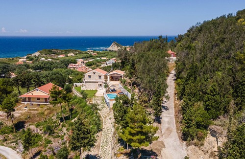Erikousa Island Villa | Villa Feax Ocean View