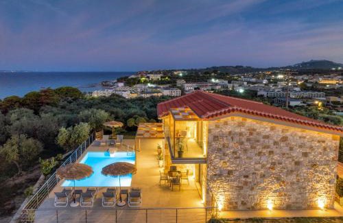 Tsilivi Villa | Villa Fellenza - Pool Villa By the Sea with Stunning SunriseView By Villa Mana Gers