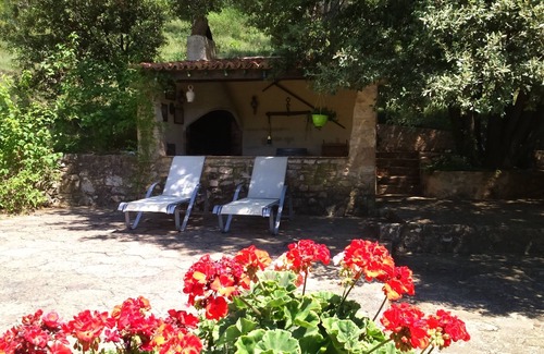 Saint-Nazaire House | Villa, fenced private pool, heart of hills, Provence, large covered barbecue