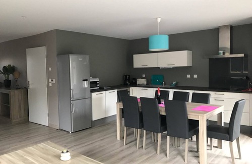 Merlimont House | Villa Fétuque Bleue in Merlimont with hot tub, pets welcome
