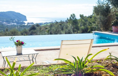 Andraitx Villa | Villa Finca Luisa para 6 con piscina y vista mar