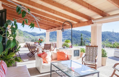 Andraitx Villa | Villa Finca Luisa para 6 con piscina y vista mar