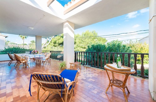 Mal Pas-Bon Aire Villa | Villa for 8 with garden and table tennis, 150m from the beach, Mal Pas, Alcudia