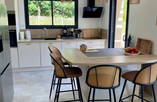 Saint-Jean-le-Thomas House | Villa for 6-8 people, PMR access and garden in the Mont-Saint-Michel bay