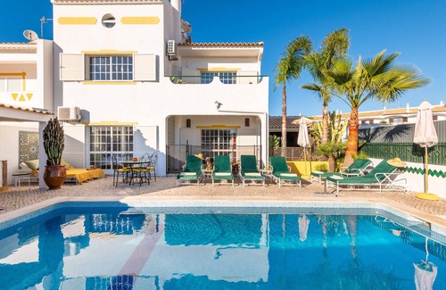 Gale Villa | Villa Galé Sun - luxury, private pool, AC, wifi 5 minutes from the beach