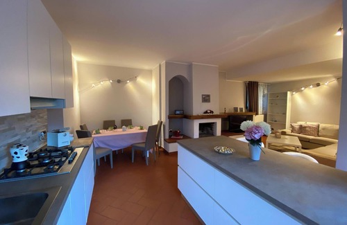Lierna Villa | Villa "Garden Valentina" near Lake Como with Terrace, Balcony, Lake & Mountain View