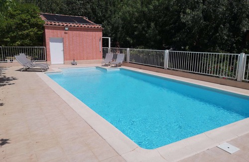 Le Bosc House | Villa garden with pool near Lake Salagou