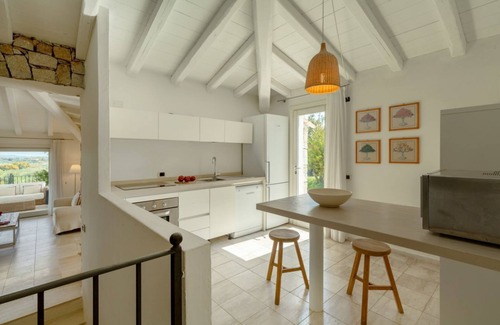 Castiadas Villa | VILLA GELSOMINO, 500 meters from the sea with garden, private pool, and sea view