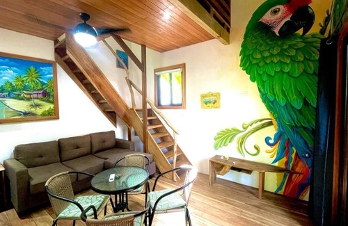 Punta Uva Villa | Villa Green Macaw Comfortable Beach Front Villa, sea breezes, Tropical gardens