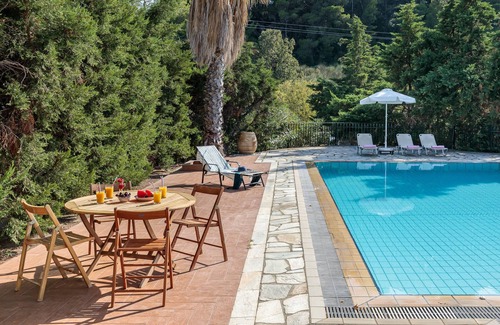 Xanthi Region Villa | Villa Green on Blue - peaceful rural location with panoramic sea & forest views
