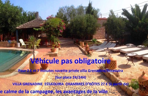 Essaouira House | Villa Grenadine 7 Bedrooms 5 Bathrooms Breakfast included Swimming pool