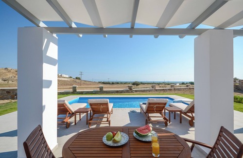 Mikri Vigla Villa | Villa HERON with Private pool for 6