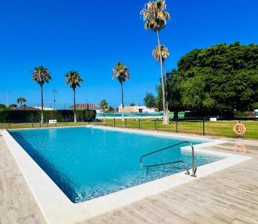 Sanlucar de Barrameda Apartment | Villa Horacia - Playa de la Jara con Piscina