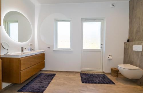 Akureyri Villa | Villa in Akureyri with a hot tub and scenic view