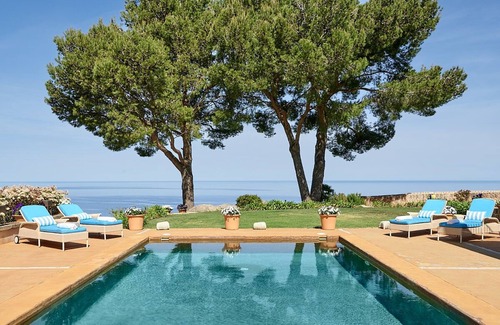 Deia Villa | "villa in Mallorca. Infinite Blue Over the Mountains of the Serra de Tramuntana"