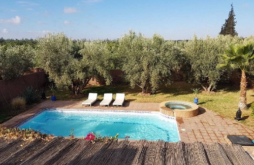Targa Villa | VILLA in Marrakech, kasbah style, no VIS à VIS, exclusive swimming pool
