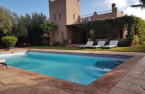Targa Villa | VILLA in Marrakech, kasbah style, no VIS à VIS, exclusive swimming pool