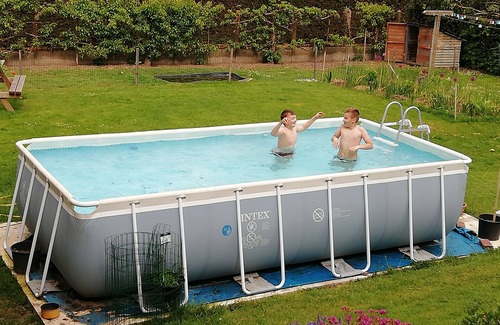 Saint-Michel-Tubœuf Villa | Villa in Normandy, flower-filled grounds, fireplace, terraces, summer kitchen, pool, spa