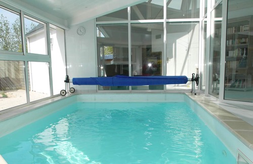 Penmarch Villa | Villa - INDOOR POOL, SPA. Walled garden